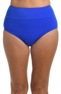 Solid Wide Band Full Pant Bikini Bottom 16 Solid Wide Band Full Pant Bikini Bottom -Swimwear Promotion Store MM1PJ95COB F1