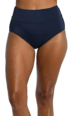 Solid Wide Band Full Pant Bikini Bottom 20 Solid Wide Band Full Pant Bikini Bottom -Swimwear Promotion Store MM1PJ95 IND F 1