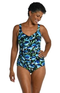 Dandelion Fields Spa Side Shirred One Piece