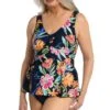 Mystic Garden Empire Underwire Tankini Top -Swimwear Promotion Store MM3CR71 MLT F 1