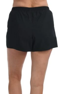 Solid Woven Boardshort Bottom -Swimwear Promotion Store MM6NL53BLK B1