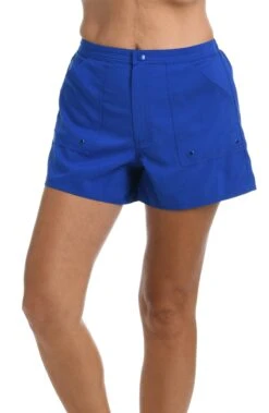 Solid Woven Boardshort Bottom -Swimwear Promotion Store MM6NL53COB F1