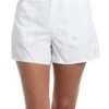 Solid Woven Boardshort Bottom -Swimwear Promotion Store MM6NL53WHT F1