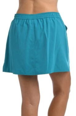 Solid Woven Boardskirt Bottom -Swimwear Promotion Store MM6NL55EMR B1