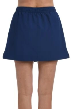 Solid Woven Boardskirt Bottom -Swimwear Promotion Store MM6NL55NVY B1