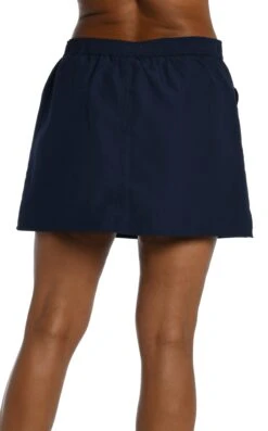 Solid Woven Boardskirt Bottom -Swimwear Promotion Store MM6NL55 IND B 1