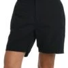 Solid Woven Long Boardshort Bottom -Swimwear Promotion Store MM9L606BLK F1