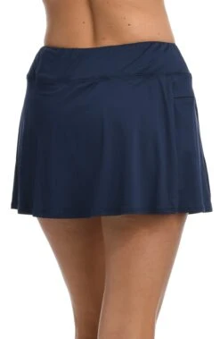 24th & Ocean Solid Swim Skort Bottom -Swimwear Promotion Store TF0G698 MID B 522cb34f 8f65 4b86 beb9 d28e0ab80d1a