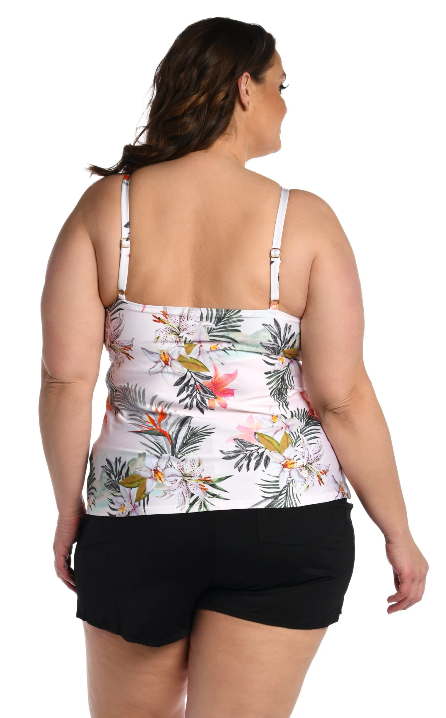 24th & Ocean Tahiti Skies Cutout High Neck Tankini Top 6 24th & Ocean Tahiti Skies Cutout High Neck Tankini Top - Image 4