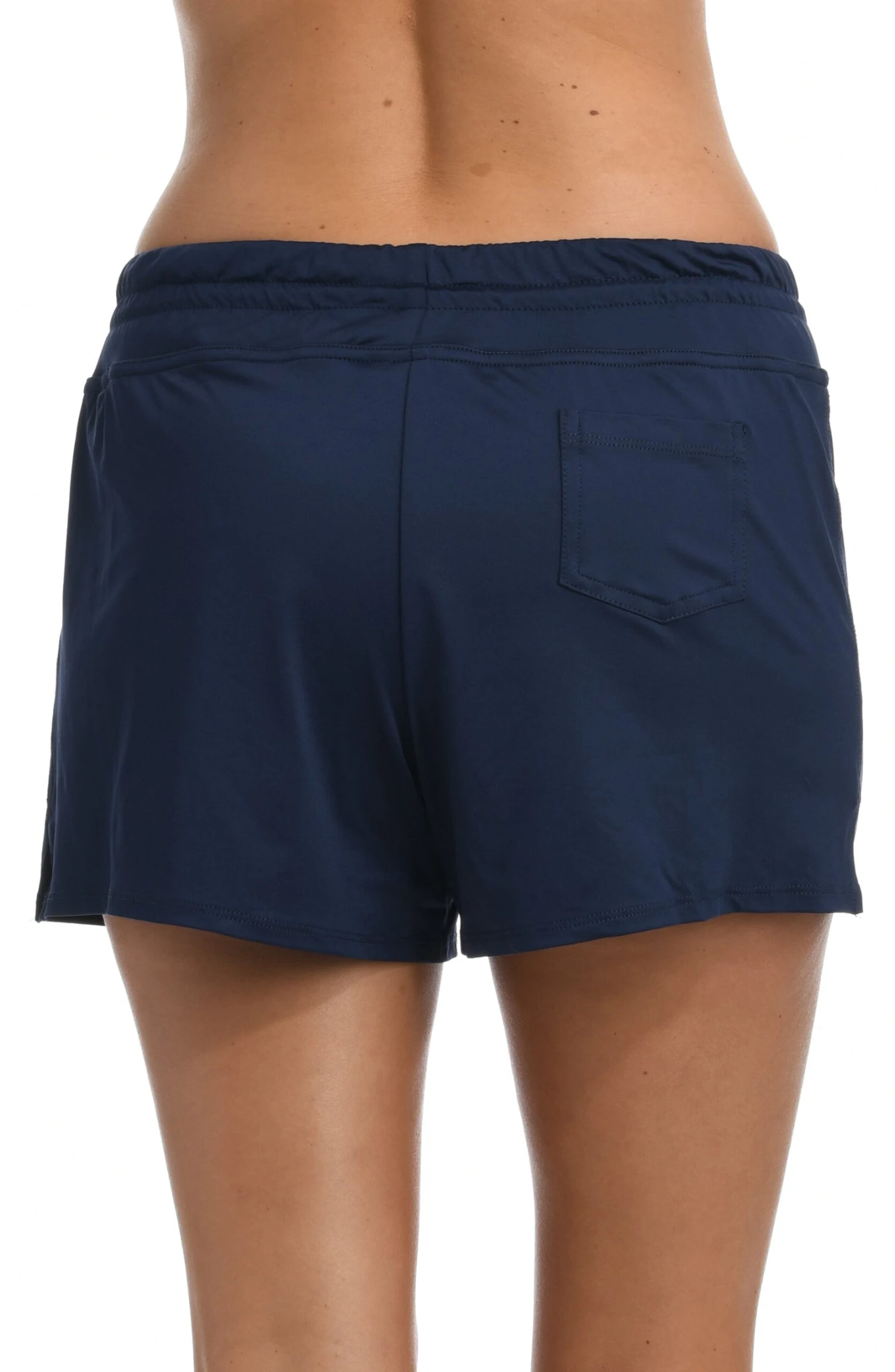 24th & Ocean Solid Front Tie Swim Short Bottom 8 24th & Ocean Solid Front Tie Swim Short Bottom - Image 6