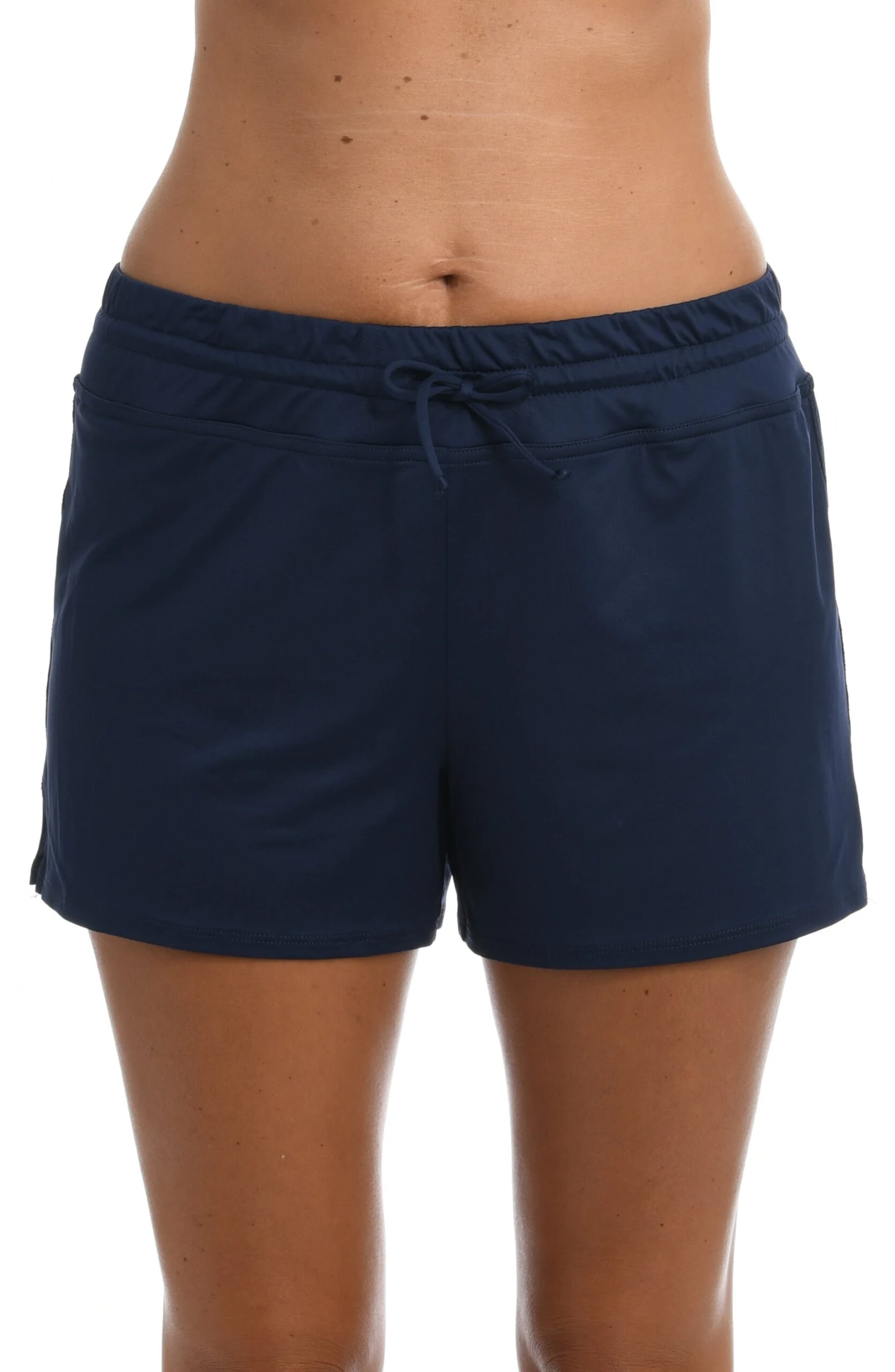 24th & Ocean Solid Front Tie Swim Short Bottom 7 24th & Ocean Solid Front Tie Swim Short Bottom - Image 5