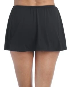 24th & Ocean Solid Skirted Hipster Bottom -Swimwear Promotion Store TF9G692 BLK B2 Large d3e8bad7 1495 42dd a3f2 b18c0c219c5e