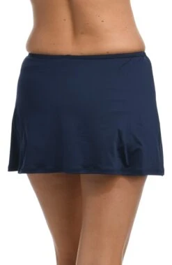 24th & Ocean Solid Skirted Hipster Bottom -Swimwear Promotion Store TF9G692 MID B