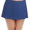 24th & Ocean Solid Skirted Hipster Bottom -Swimwear Promotion Store TF9G692 NVY F Large 0c775786 0259 4a91 9482 d7ac536b274f