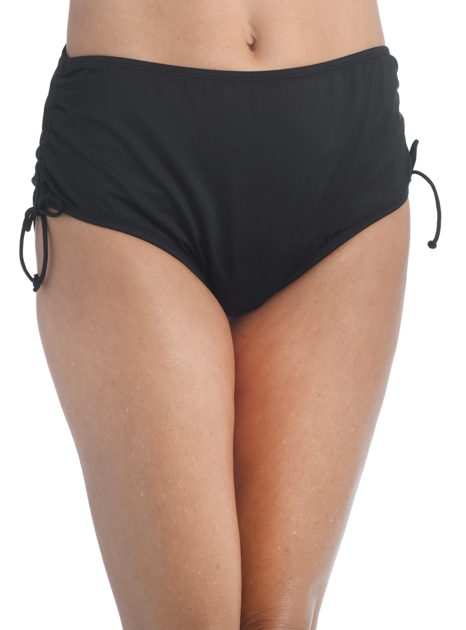 24th & Ocean Solid Mid Waist Side Tie Hipster Bikini Bottom 6 24th & Ocean Solid Mid Waist Side Tie Hipster Bikini Bottom - Image 4