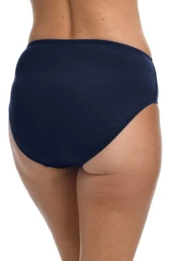 24th & Ocean Solid Mid Waist Hipster Bikini Bottom 21 24th & Ocean Solid Mid Waist Hipster Bikini Bottom -Swimwear Promotion Store TF9G699 MID B